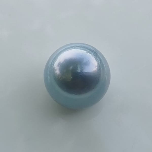 Rara perla blu argento del mare del sud, perla barocca gigante, perla naturale, sciolta, per ciondolo o anello, fornitura di gioielli di dimensioni XL