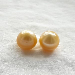 South Sea Yellow Pearl: Loose Pearl - High Luster - Indonesia Beads - Jewelry Supply