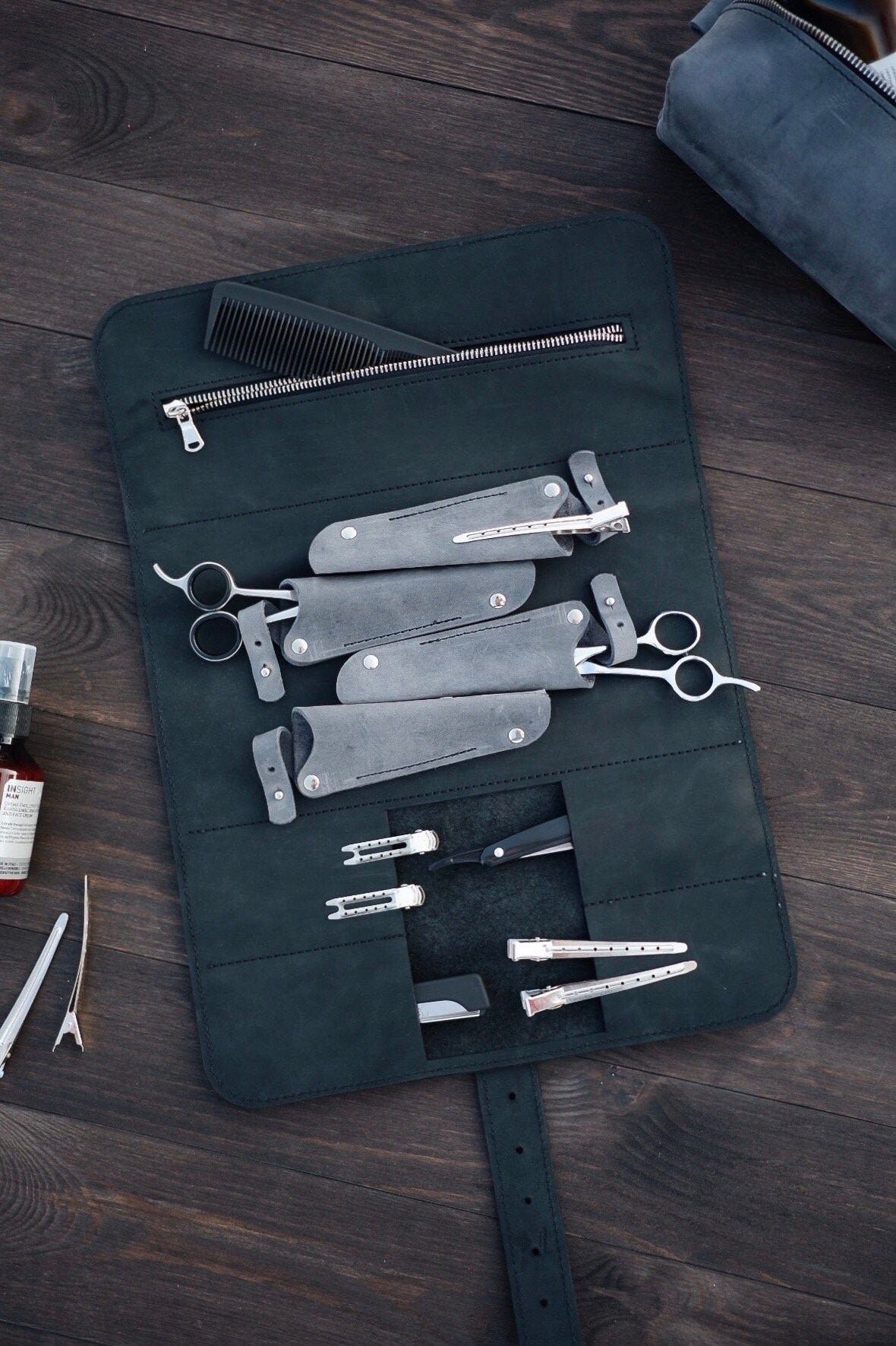 Barber Case Scissor Case Hairdresser Gift Etsy