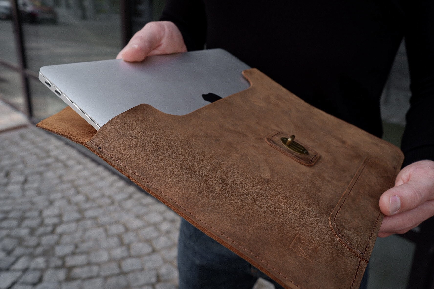Macbook Case Laptop Leather Case Mac Laptop Case Etsy