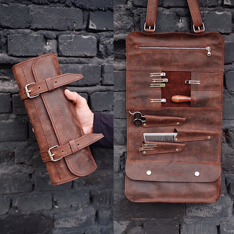 Barber Bag Hairdresser Gift Dopp Kit For Men Etsy