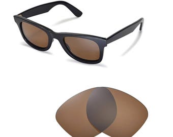 Ray Ban Wayfarer RB2140 965 Fatto a mano in Italia Marrone | Etsy Italia