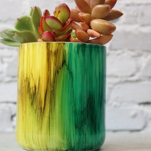 Small Glass Planter | Decor Pot | Wine Bottle Planter | Succulent Gifts | Plant Gifts | NewHome Gifts | Table Decor | Eco Friendly