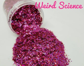 Weird Science - Glitter - Pink Glitter - Pink/Purple Glitter - Polyester Glitter - Tumbler Glitter - Nail Glitter - Glitter for Resin