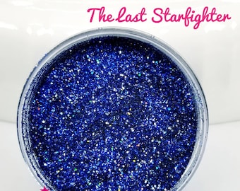 NEW The Last Starfighter - Glitter - Blue Glitter - Midnight Blue Glitter - Midnight Blue Ultra Fine Opaque Glitter - Solvent Resistant