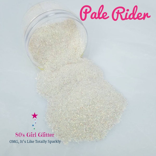 Pale Rider - Glitter - Ivory Glitter - Antique White Glitter - Cream Ultra Fine Glitter - Off-White Translucent Glitter - Nail Glitter