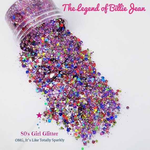 The Legend of Billie Jean Glitter Pink Glitter Chunky Pink Glitter