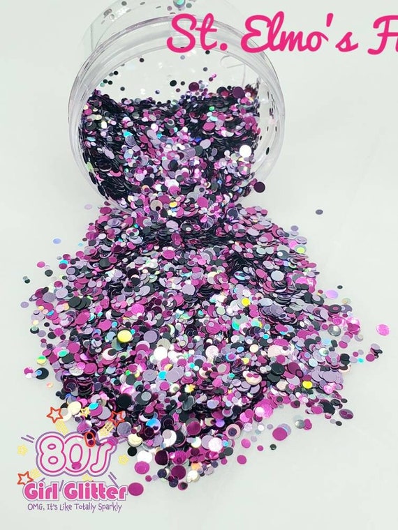 St. Elmo's Fire Glitter Glitter Dots Holographic Glitter Dots Nail