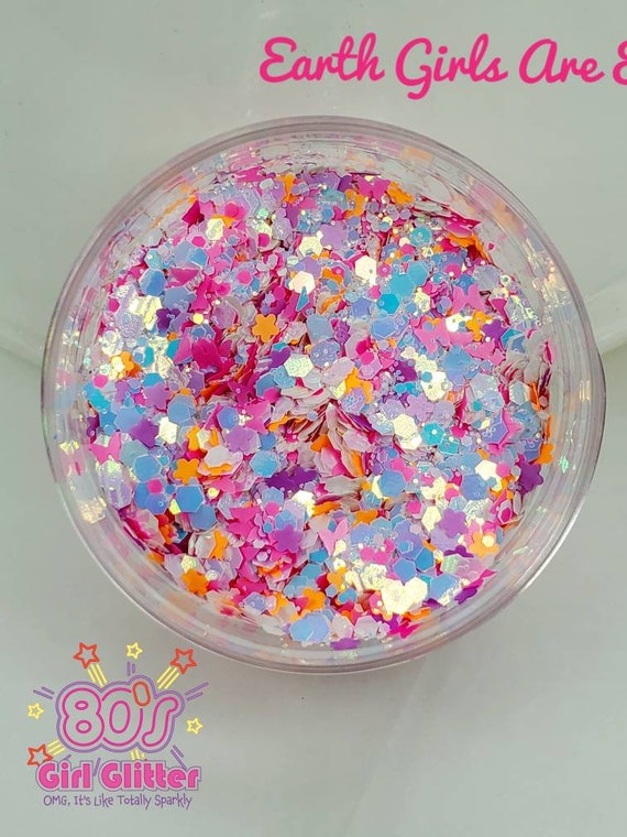 Earth Girls Are Easy Glitter Neon Glitter Mix Glitter for Tumblers Glitter  for Slime Glitter for Epoxy Nail Glitter 