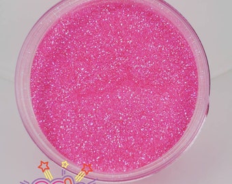 Malibu Too Chunky Hot Neon Pink Glitter