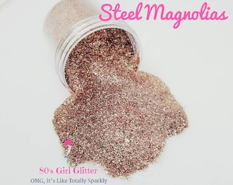 Steel Magnolias - Glitter - Pink Glitter - Pink Champagne Glitter - Tumbler Glitter - Nail Glitter - Glitter for Resin - Glitter for Slime