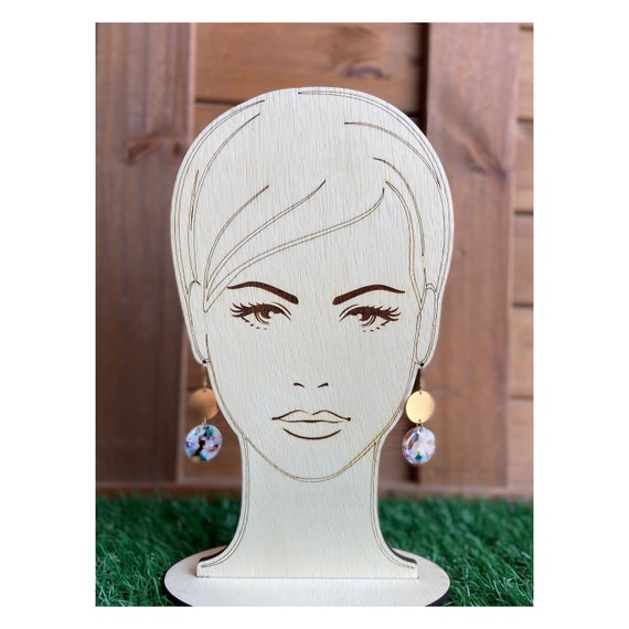 Earring display head discount
