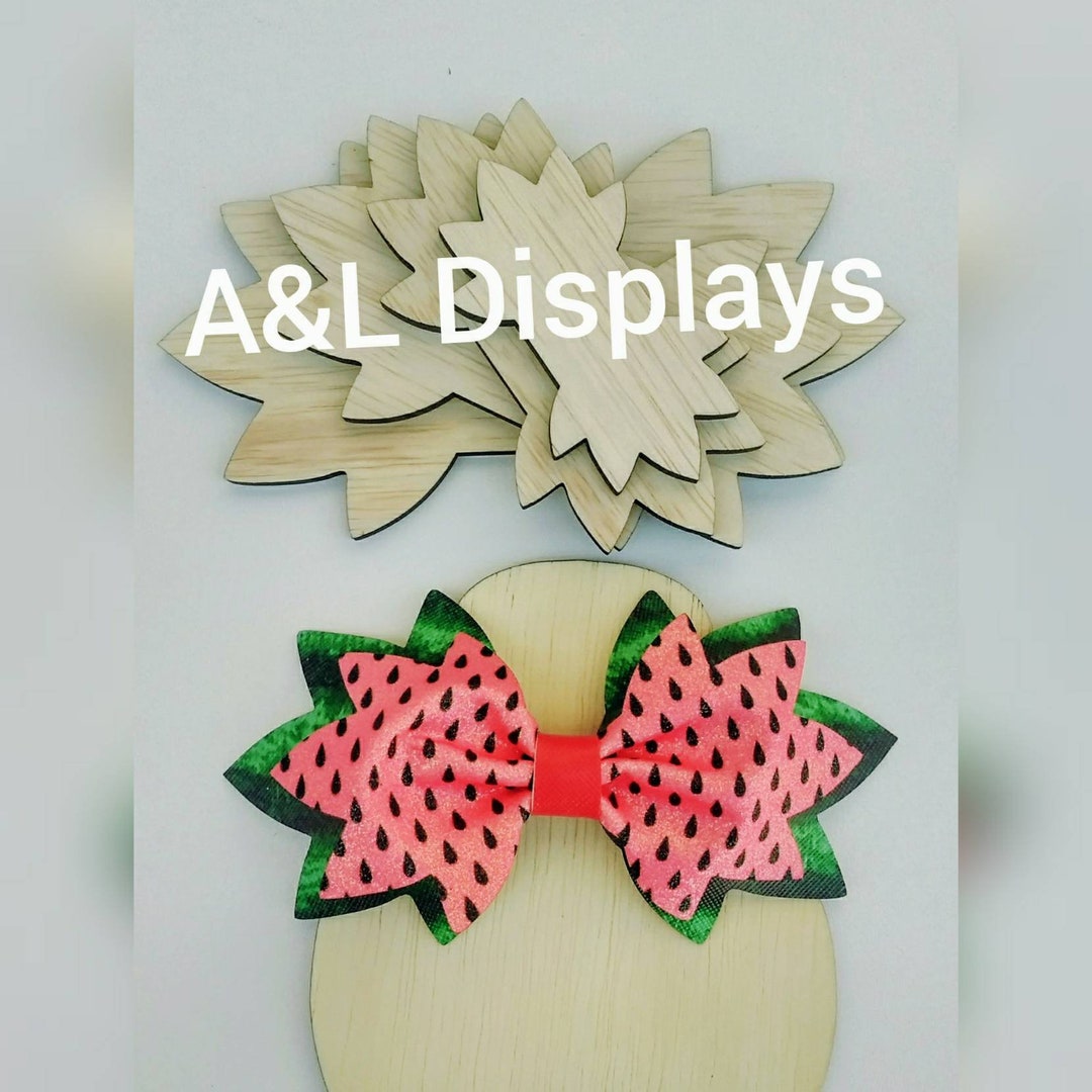 Bow Templates, Hair Bow Template. Pinch Bow Template Set of 4 Templates ...