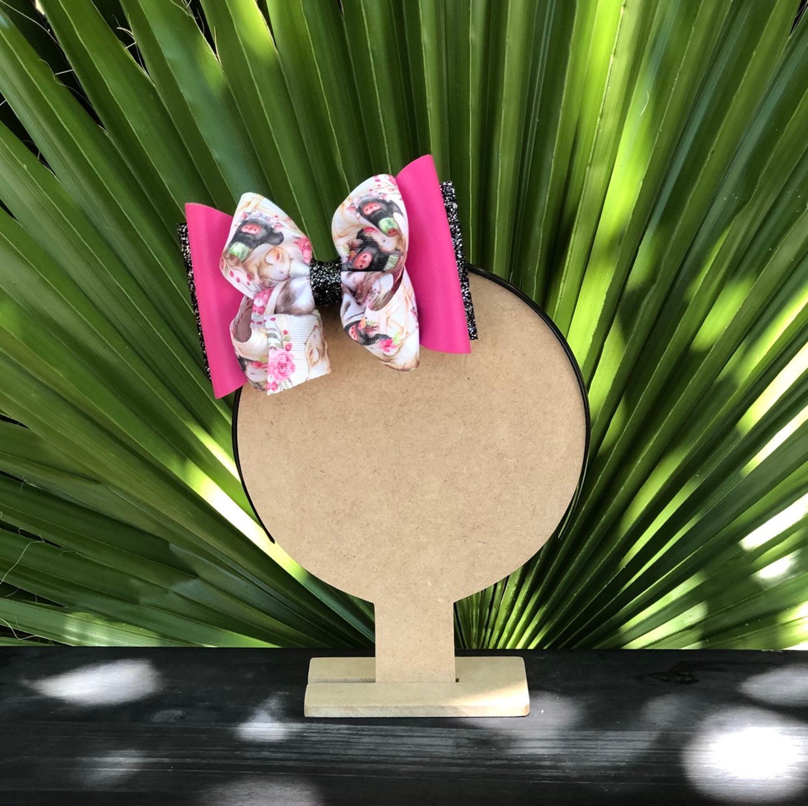 Headband Displayheadband Stand. Showcase Over the Top Hair Etsy
