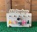 Key chain display, Personalized key chain holder 