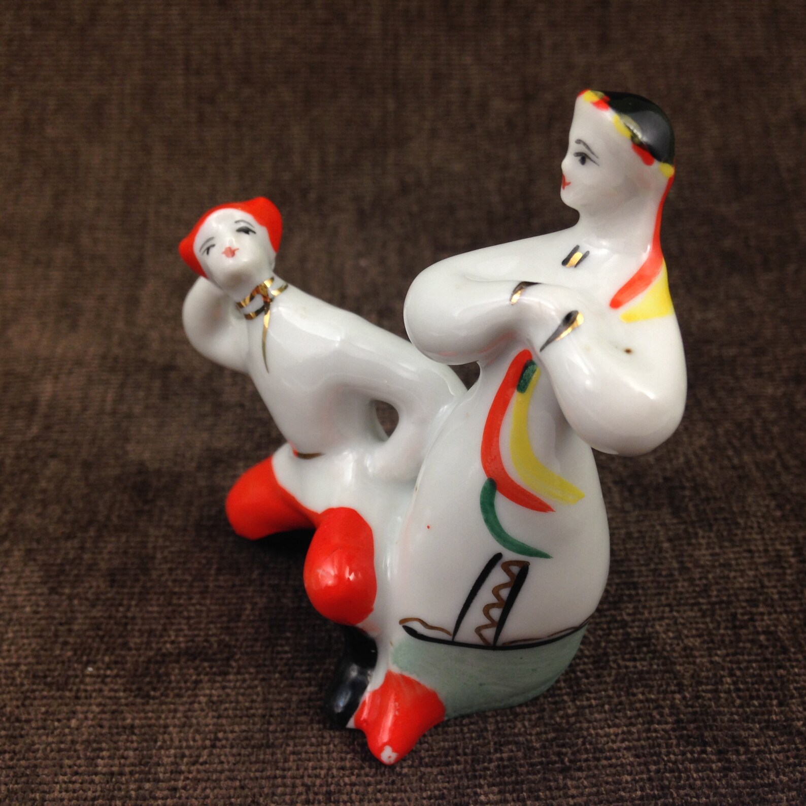 Beautiful Dancers Soviet Vintage Porcelain Figurine Made in Etsy