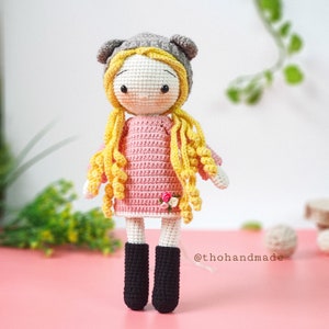 crochet doll for sale, amigurumi doll for sale, amigurumi toy for sale, princess doll, stuffed doll, cuddle doll, amigurumi girl, plush toys