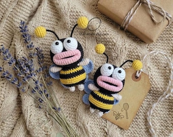 Crochet amigurumi for sale, amigurumi bee stuffed, crochet amigurumi bee, amigurumi animal for sale, amigurumi doll, crochet bee plushies