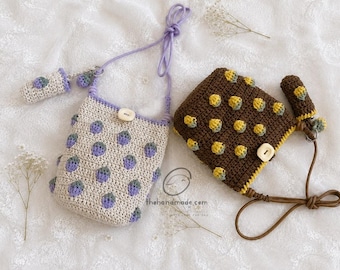 crochet tote bag, beachy boho bag, crochet purse, handmade bag, crochet shoulder bag, market bag, big size bag, bag for women, gift for her