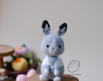 Crochet amigurumi easter bunny, amigurumi easter egg, amigurumi rabbit, bunny plush doll, crochet stuffed rabbit, cuddle doll, toy plushie