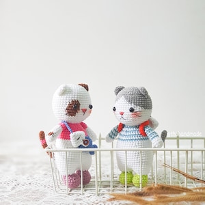 Kitten crochet, amigurumi cat, crochet doll for sale, amigurumi doll,  Chubby Kitten, stuffed cat, crochet kitten plushies, baby shower gift