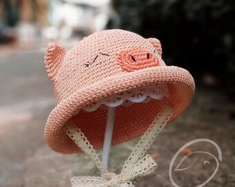 Combo Crochet Baby Sun Hat + mini sac, Chapeau de soleil fait à la main, Chapeau de soleil pour tout-petit, Chapeau de soleil floppy, Chapeau de soleil flexible, Protecteur solaire, Chapeau pour bébé