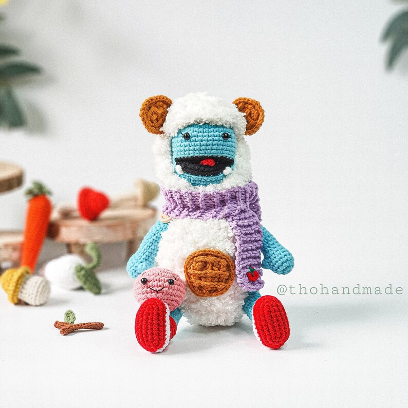 Waffles and Mochi Crochet Amigurumi Doll Amigurumi Netflix Etsy