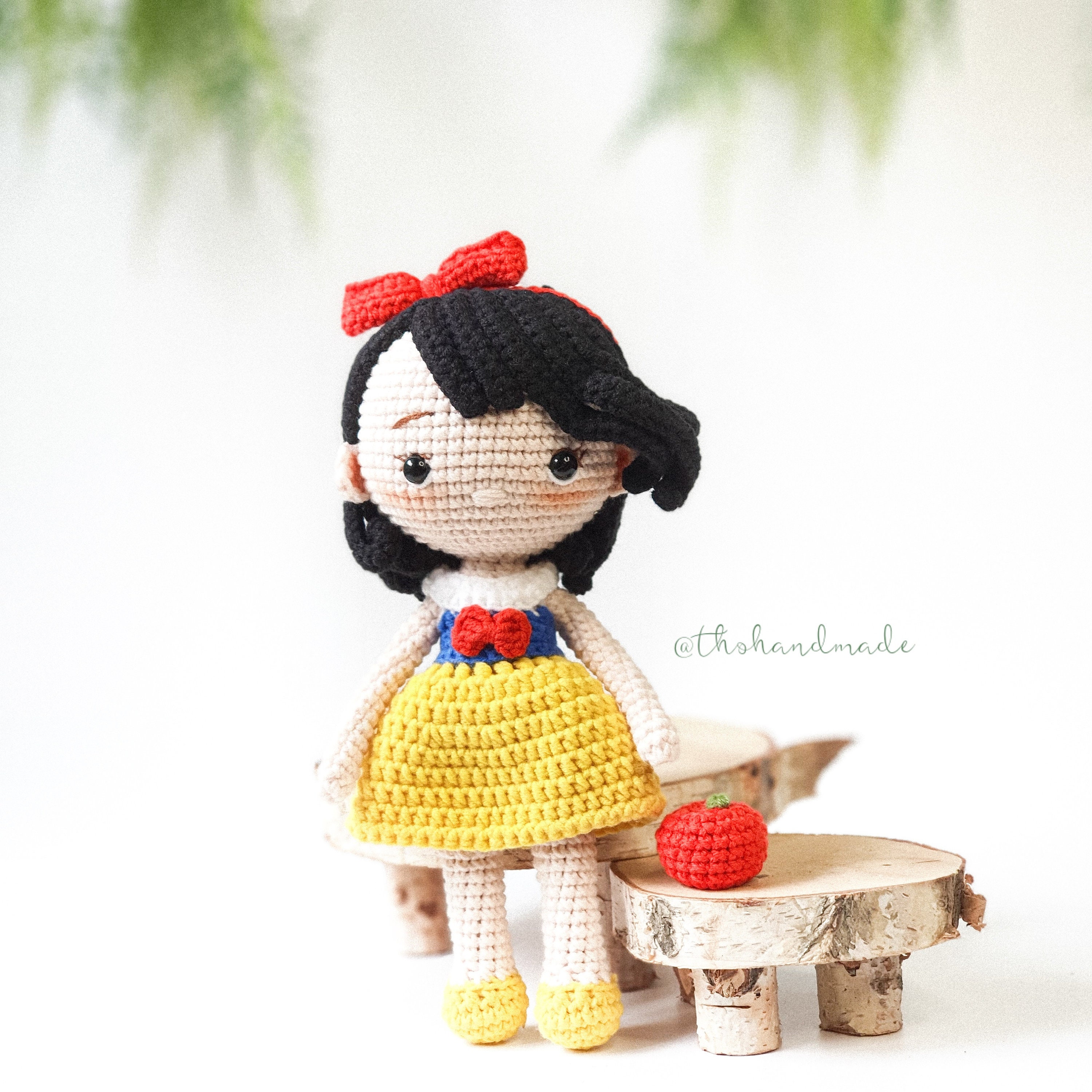 snow white stuffed doll