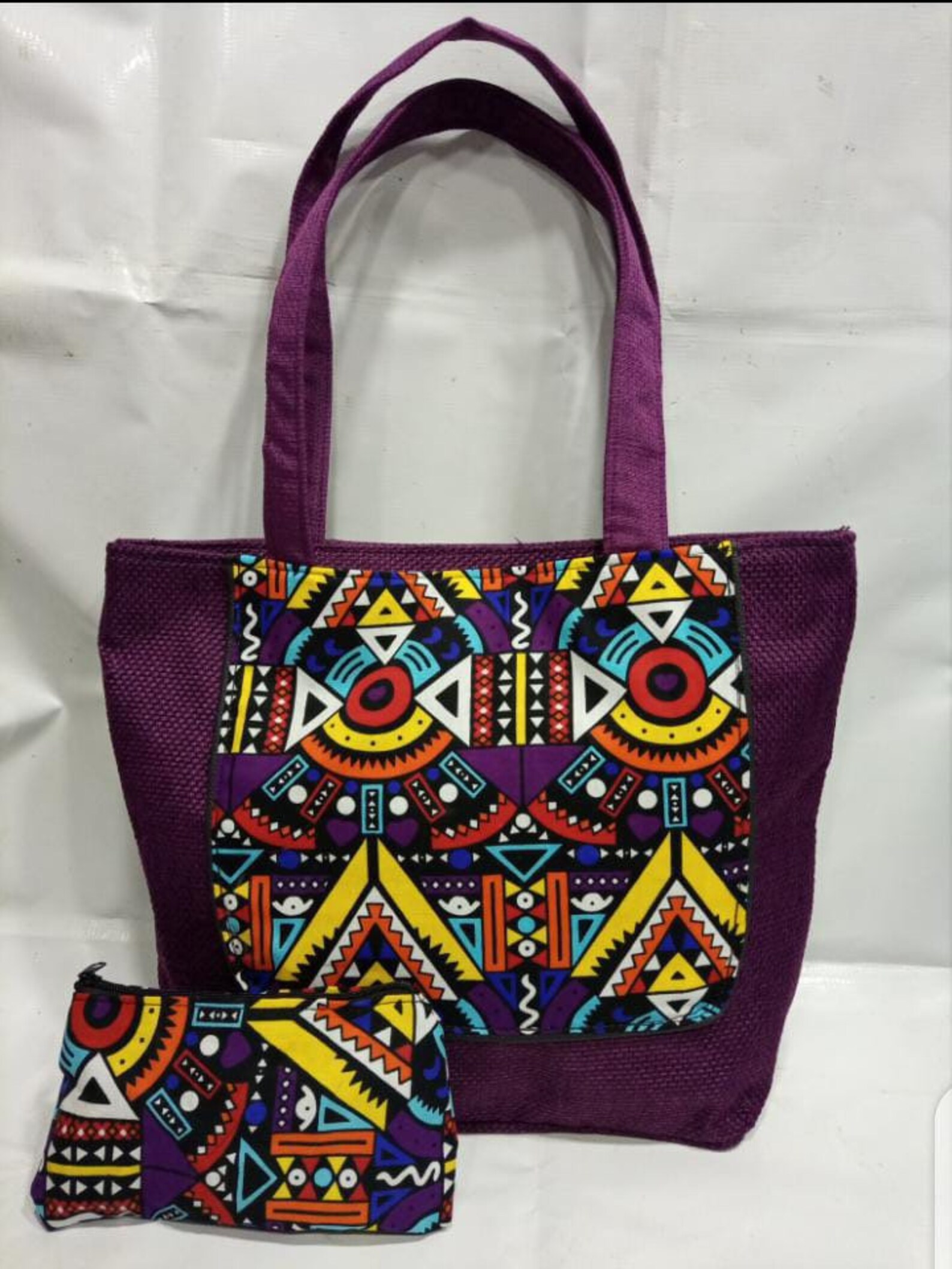 Handmade Kikapu/kenyan/african Print Handbag/pocketbook/purse Etsy
