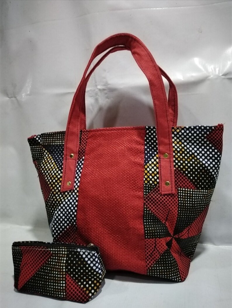 Handmade Kikapu/kenyan/african Print Handbag/pocketbook/purse Etsy