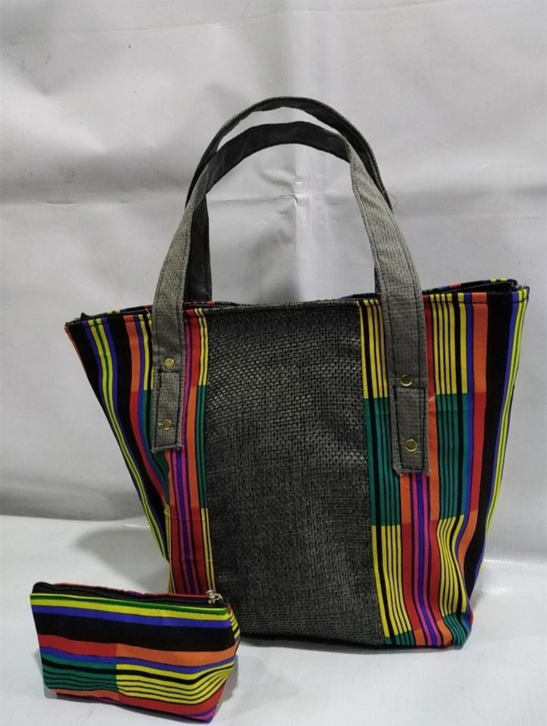 Handmade Kikapu/Kenyan/African print handbag/pocketbook/purse Etsy