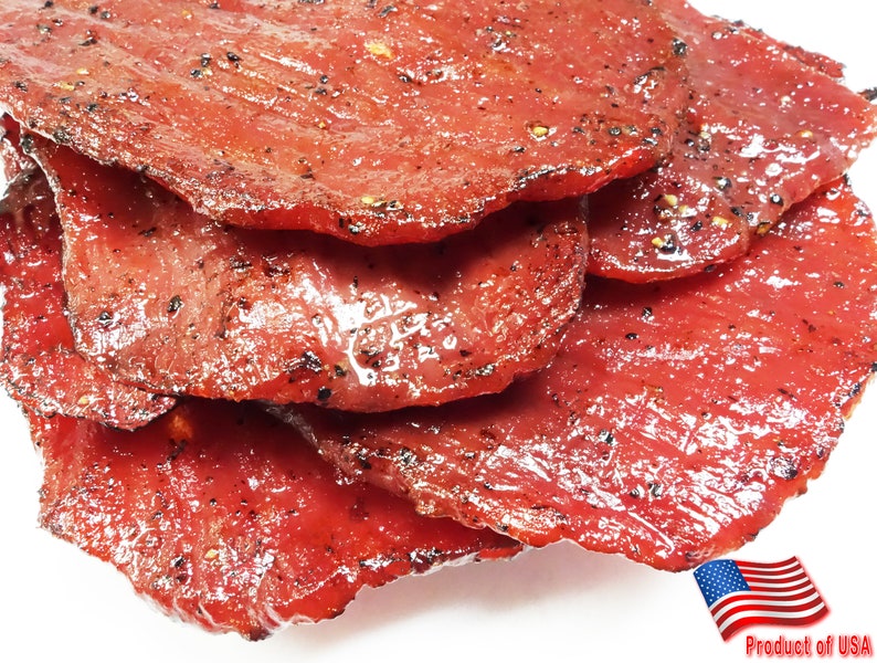 Variety Pack 5 Beef Jerky 12 Ounce Weight Original Flavor Etsy