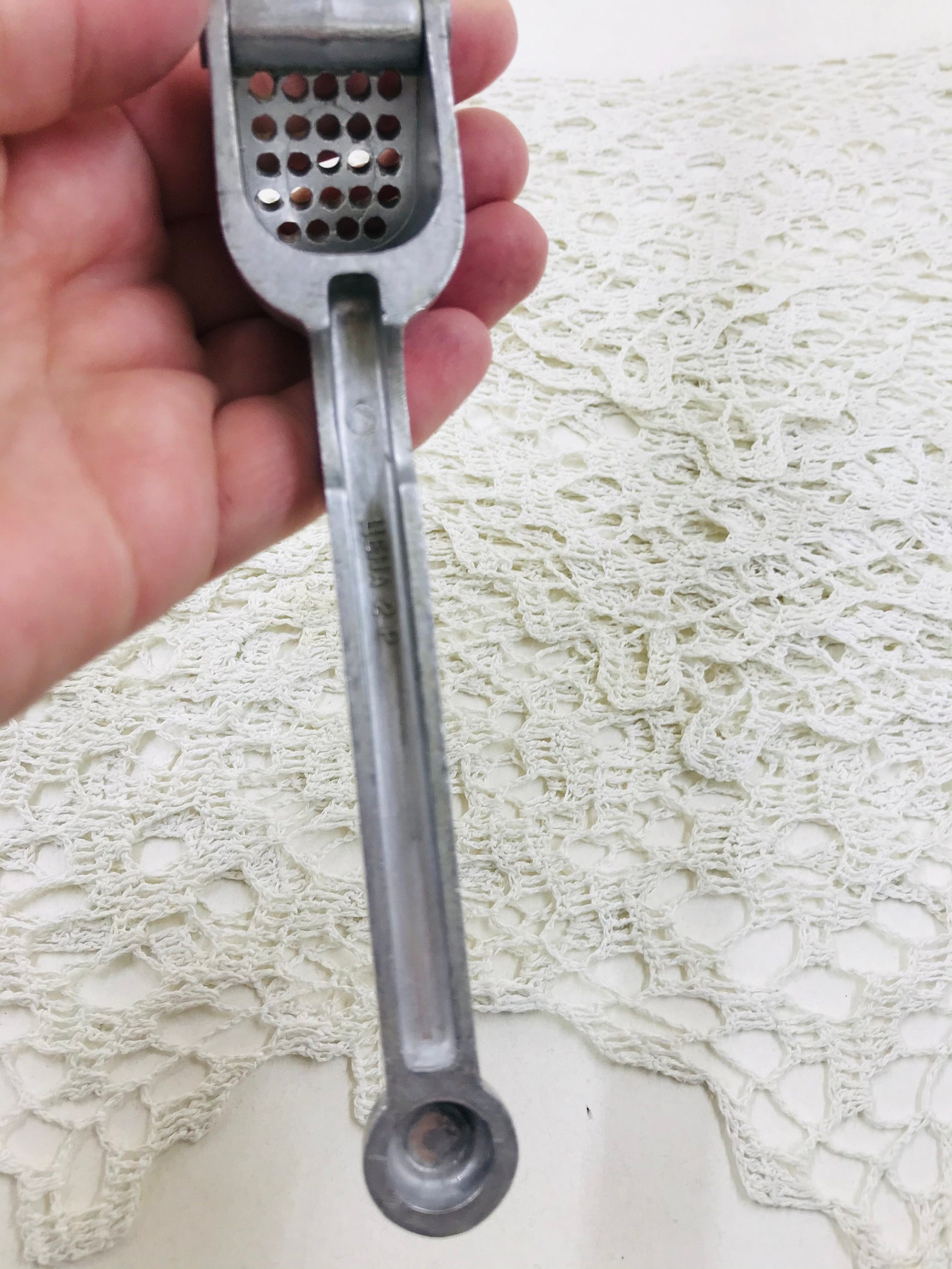 Vintage garlic press and nutcracker Retro kitchen gadget Crush Etsy
