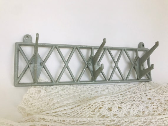 Wall Mounted Coat Rack Vintage Hook Hanger Rustic Wall Hook Etsy