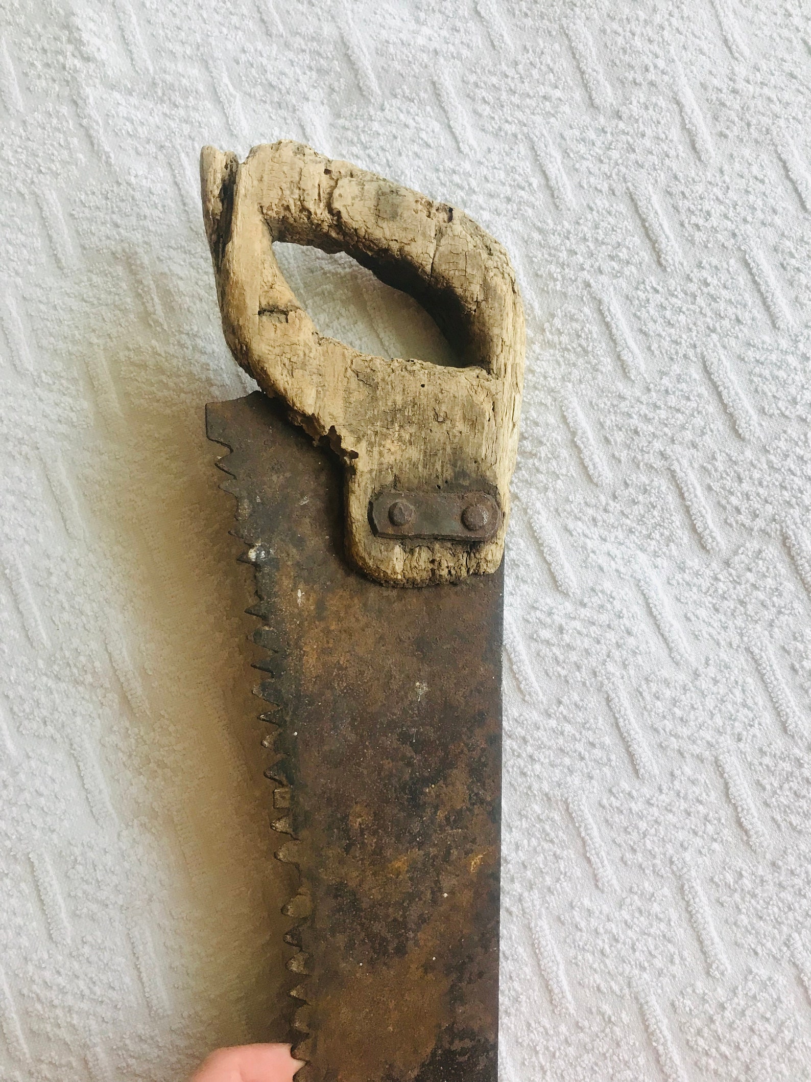 Large antique buck saw Old wood saw Vintage tree saw Antique Etsy