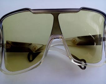 Vintage ski glasses Ski goggles Czechoslovakia manufacturer Okula Plastic glasses for skiing Vintage goggles new