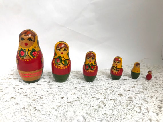 wooden babushka dolls