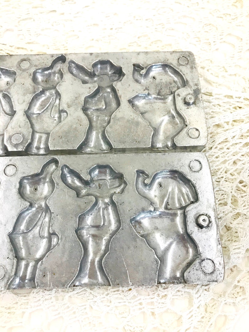 Bakeware Vintage cookie mold Aluminum mold for lollipops Etsy