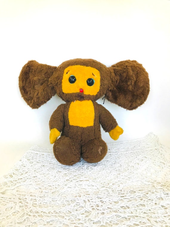 Cheburashka Toy, Russian Soft Plush Toy, Original