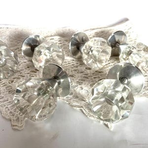 Door knob plate Door knob hook Vintage door knobs  Transparent door knobs Glass door handles Door hardware Round door handles Rustic handles
