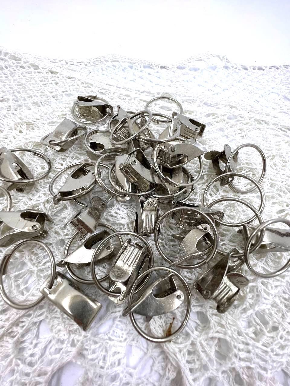 40 Clip Ganci In Acciaio Inox Per Tende | Ganci A S Per Decorazioni Casa | Ideale Per Foto, Luci, Feste - Foto 7