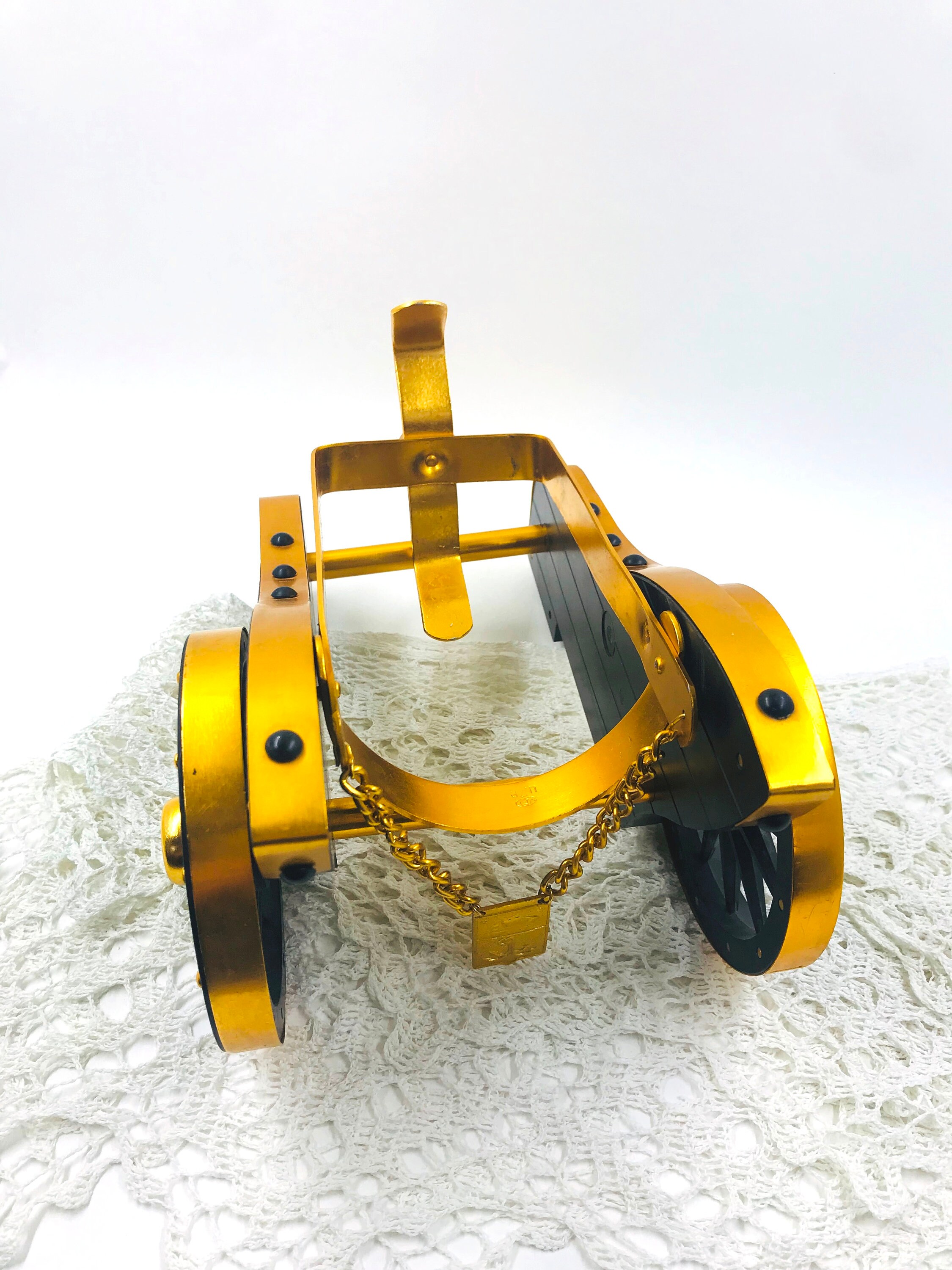 Vintage champagne bottle holder form cannon Champagne bottle Etsy