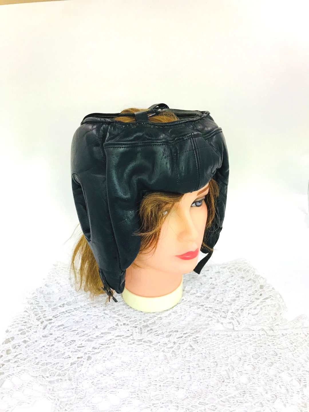 Vintage Boxing Helmet Protection Boxing Head Protection Boxing Etsy