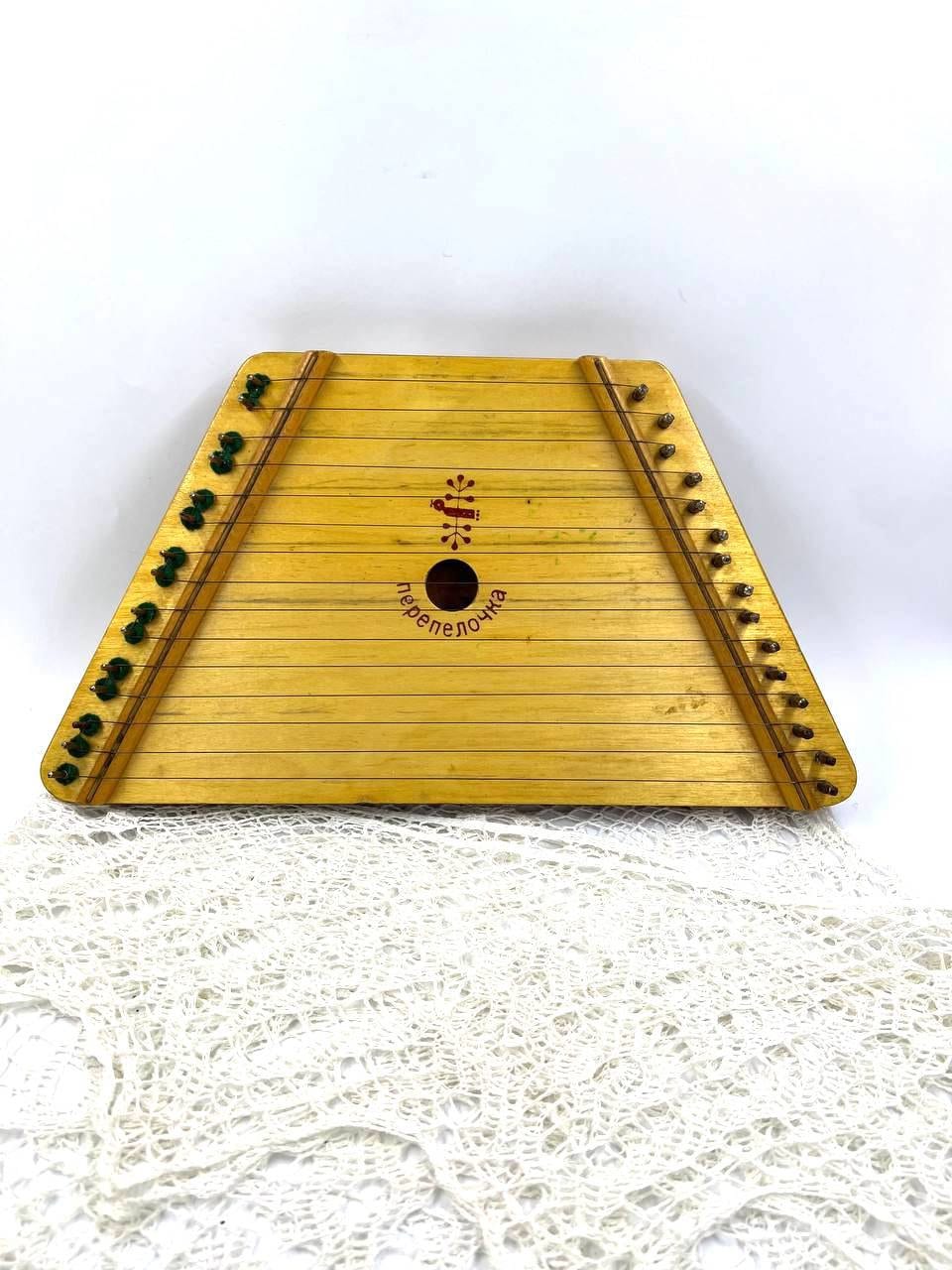 Vintage Children s Toy Gusli Zither Dulcimer Retro Mini Russian