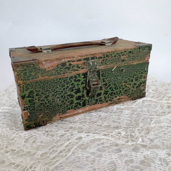 Wooden Equipment Box Etsy