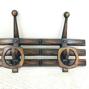 Wall mounted coat rack Vintage hook Hanger rustic wall hook Decorative wall hooks Coat hooks Antique aluminium hook Clothing rack Wall decor