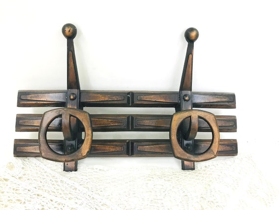 Wall Mounted Coat Rack Vintage Hook Hanger Rustic Wall Hook