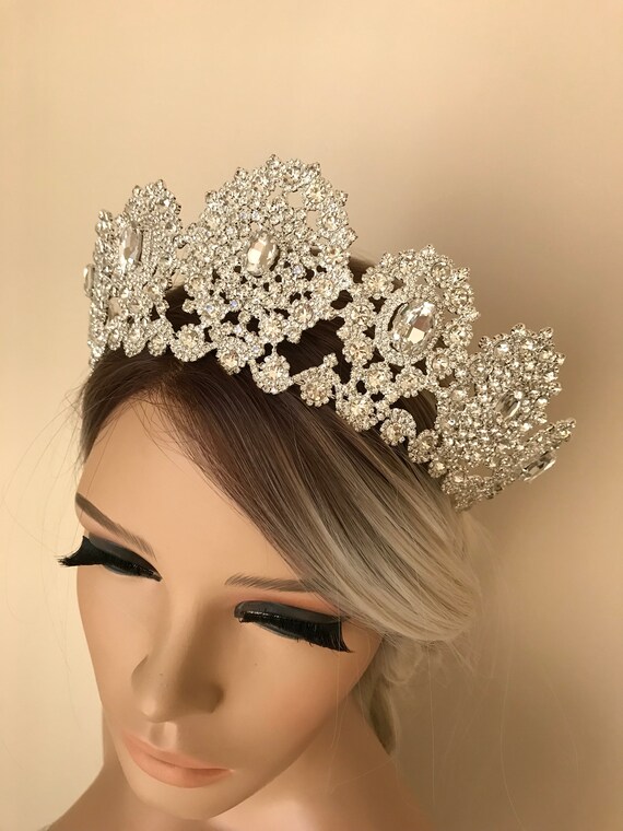 Swarovski crystal wedding tiara crown tiara bridal tiara | Etsy