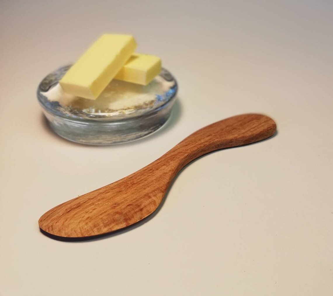 Wooden Butter Knife Etsy