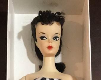 Number 1 Barbie; 1959 Brunette Beauty